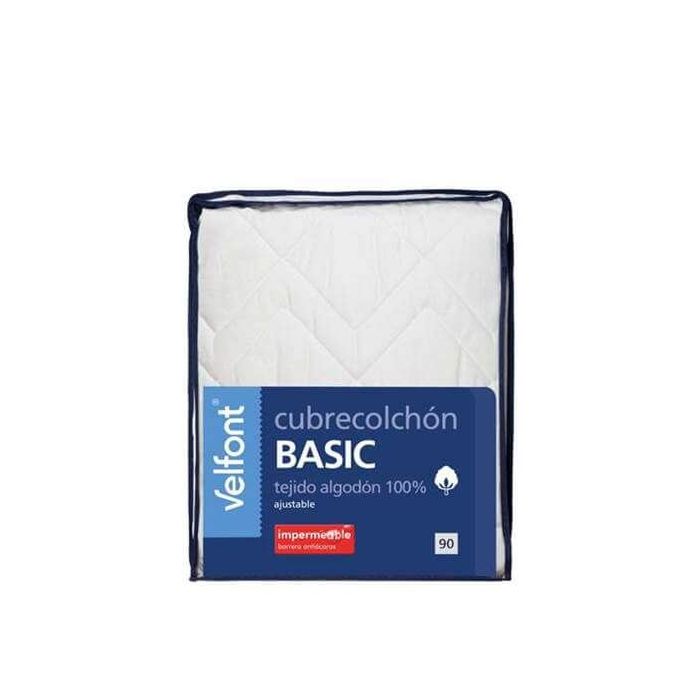 Cubrecolchón a medida BASIC impermeable Velfont