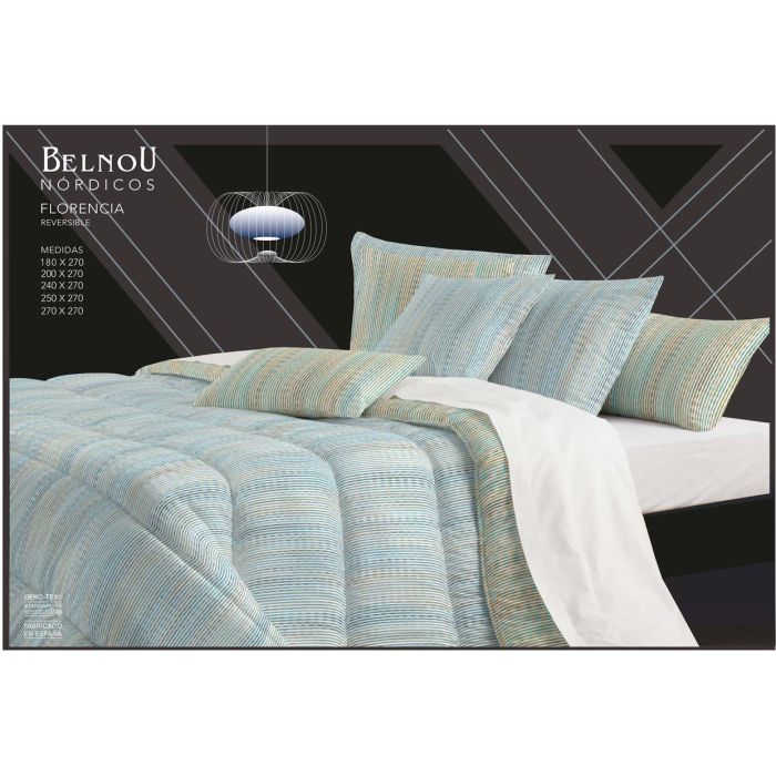 Edredon Nordico Bicolor Florencia 300 gr Belnou