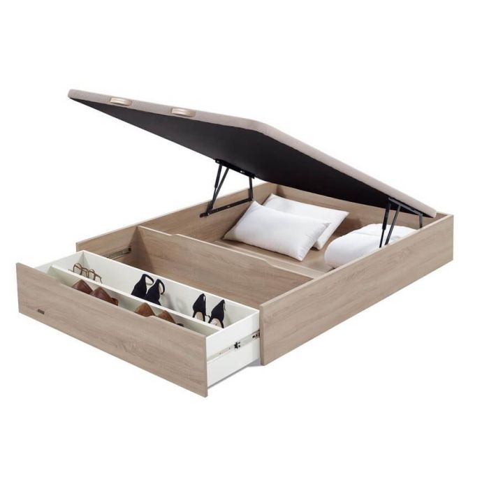 Canape Flex madera abatible Space con Zapatero tapa 3D de 25mm.