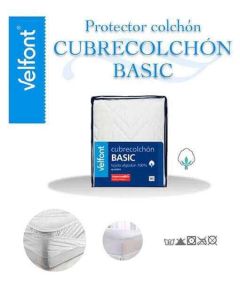 Cubrecolchón cuna BASIC impermeable Velfont- 60*120 cm.