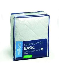 Cubrecolchón Acolchado Basic Reversible Velfont