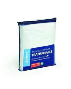 Protector Colchon Velfont Rizo Impermeable Transpirable