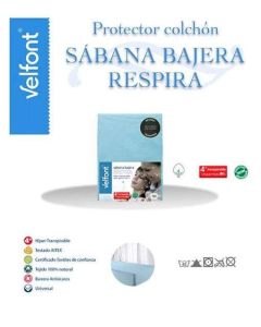 Sabanas Bajeras para Colchones Gemelos Respira Velfont