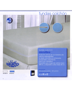 Funda colchón Microfibra bielástica Velfont