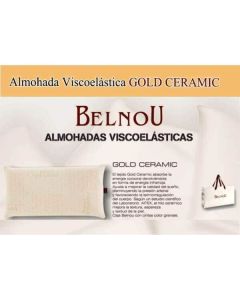 Almohada Viscoelástica Gold Ceramic Belnou