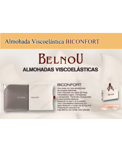 Almohadas Belnou Biconfort Visco