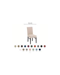 Funda Silla Asiento y Respaldo Bielástica Milan Belmarti (2 Unidades)