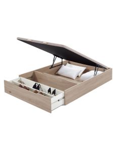 Canape Flex madera abatible Space con Zapatero tapa 3D de 25mm.