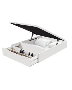 Canape Flex madera abatible Space con Zapatero tapa 3D de 25mm.