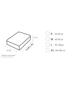 Funda Cojin 2 Pl. Elástica Teide Belmarti
