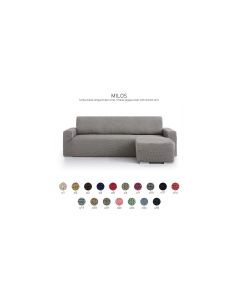 Funda para Sofá con Chaise Longue Milos Brazo Corto
