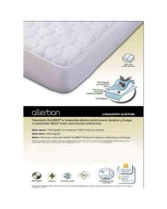 Cubrecolchón Allerban Platabanda 45 cm. Acolchado de Mash