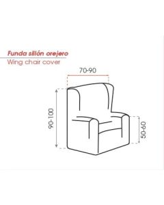 Funda Sillón Elástica Danubio Belmarti
