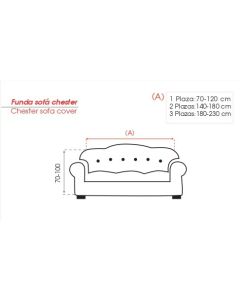 Funda Sillón Chester Hiper-Elástica Milos Belmarti