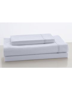 Juego Sábanas 150 4 piezas Satén Listado
