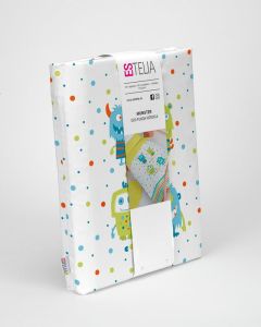 Juego Funda Nórdica Monster 50% Algodón de Estelia