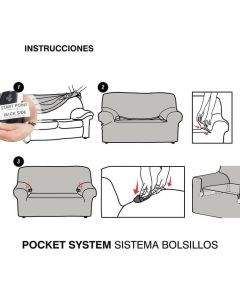 Funda de Sofa Ikea Tidafors Elastica Sandra
