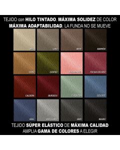Funda Sofa asiento separado Rustica