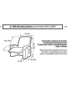 Funda de Sillón Relax Completo Elástica Zuma