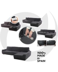 Funda de Chaise Longue Brazo Largo Elástica Soraya