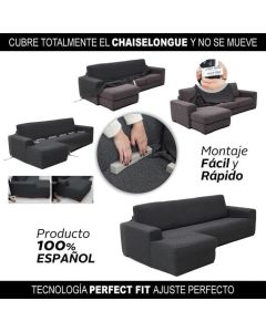 Funda Chaise Longue Relax Brazo Corto Superelástica Niagara