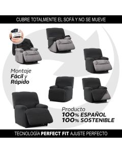 Funda Sillón Relax Completo Superelástica Niagara