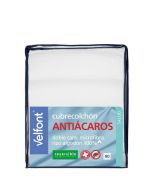 Cubrecolchon antiacaros Velfont microfibra con fibra Acarsan
