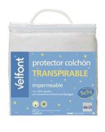 Protector colchón cuna rizo transpirable Velfont