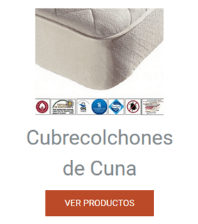 Cubrecolchones para cuna bebé