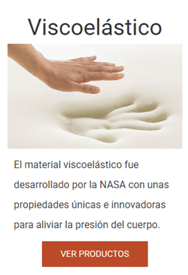 Colchones Viscoelásticos