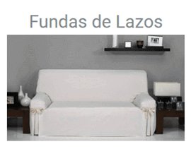 Fundas Sofa con lazos